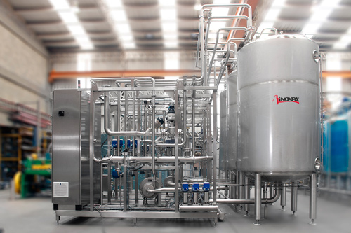 Sistema CIP para linha de extração de café